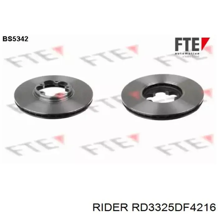 Купить RD3325DF4216 Rider Ротор тормозной