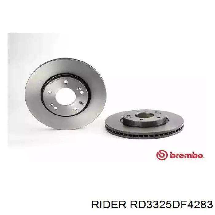 RD3325DF4283 Rider Диск тормозной передний