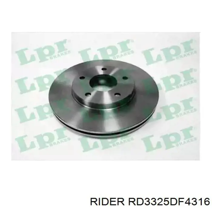 Передние тормозные диски RD3325DF4316 Rider