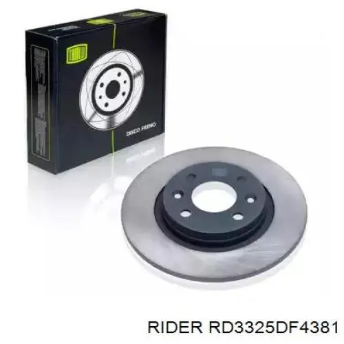 Передний тормозной диск Rider RD3325DF4381