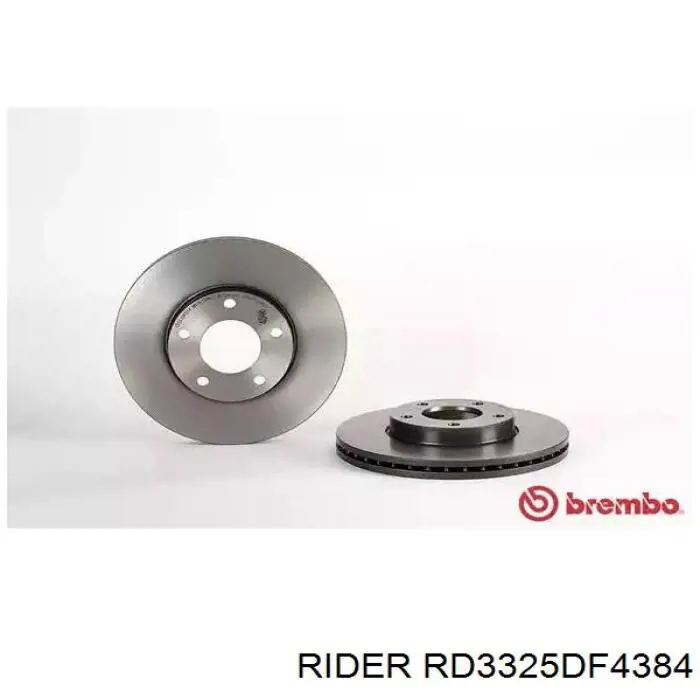 Передние тормозные диски RD3325DF4384 Rider