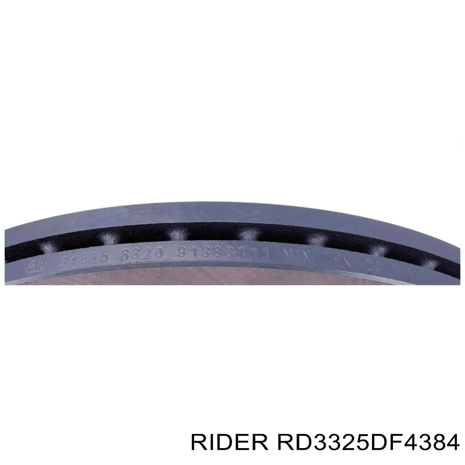 RD3325DF4384 Rider Диск тормозной передний