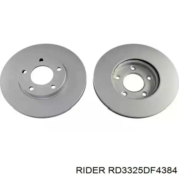RD3325DF4384 Rider Диск тормозной передний