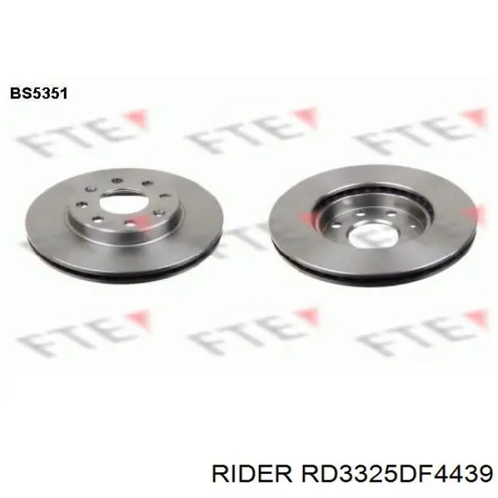 Купить RD3325DF4439 Rider Ротор тормозной