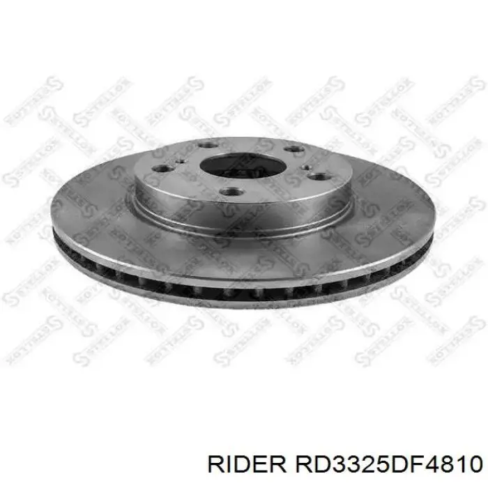 RD3325DF4810 Rider Диск тормозной передний