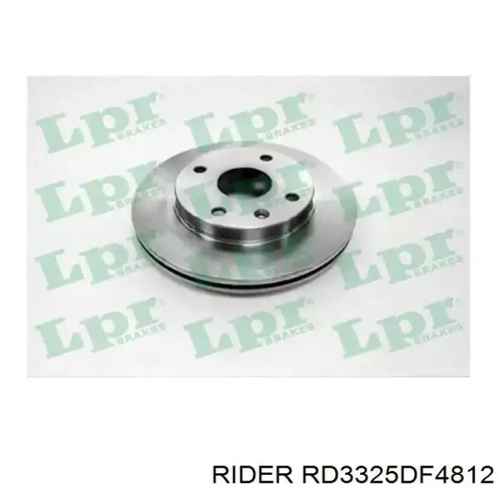 RD3325DF4812 Rider Диск тормозной передний
