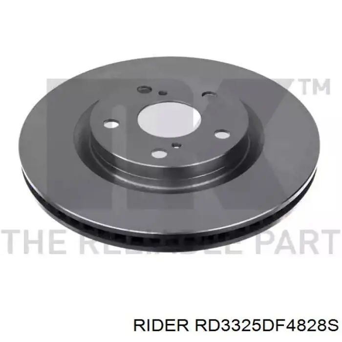 Передний тормозной диск Rider RD3325DF4828S