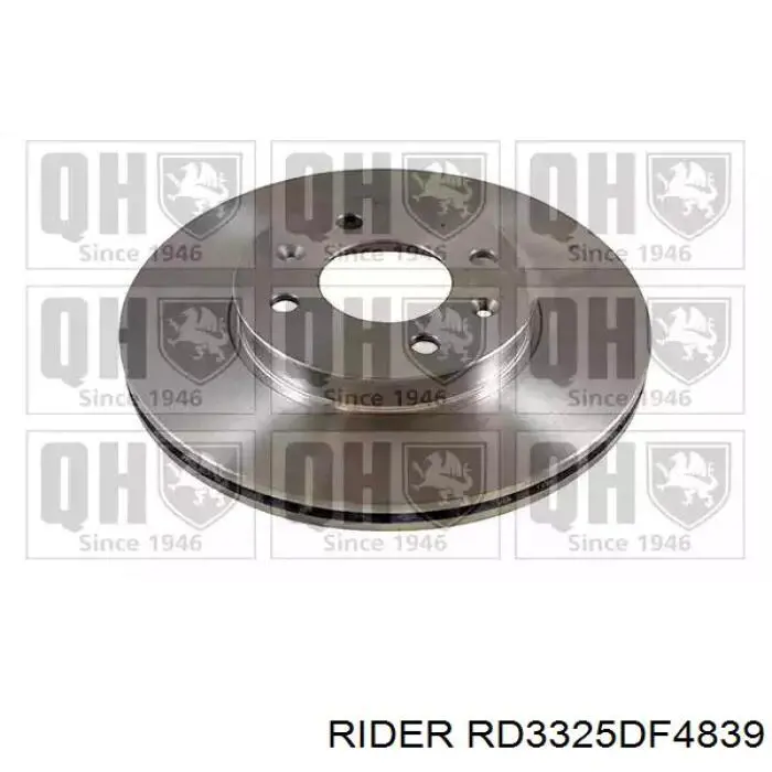 RD3325DF4839 Rider Disco do freio dianteiro