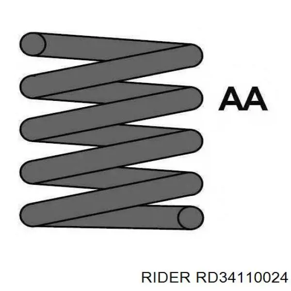 Передняя пружина RD34110024 Rider