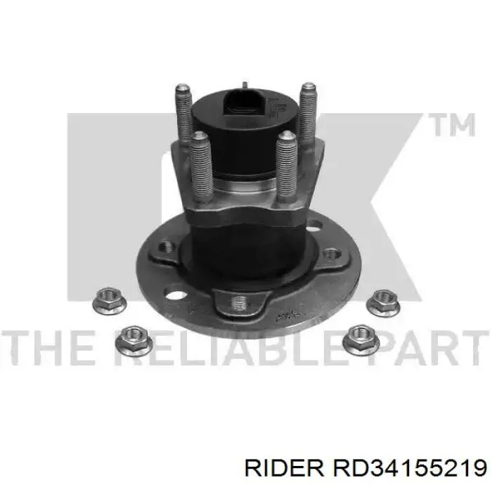 RD34155219 Rider Подшипник ступицы передней