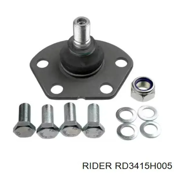 Комплект подшипника ступицы колеса Rider RD3415H005 цена, от 19.71 USD
