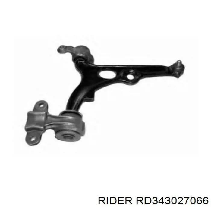 RD343027066 Rider braço oscilante inferior direito de suspensão dianteira