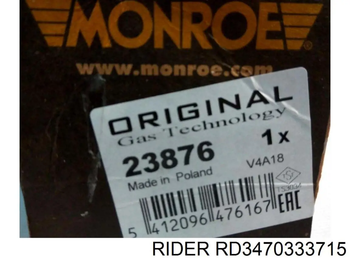 Купить RD3470333715 Rider Амортизатор подвески передний правый