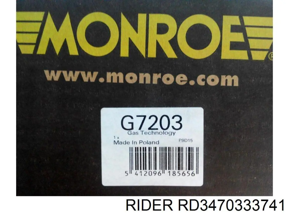 Амортизатор передний RD3470333741 Rider