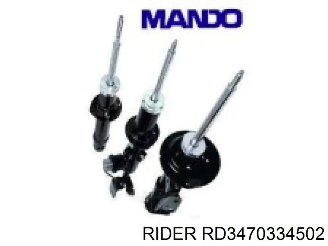 Амортизатор передний правый RD3470334502 Rider