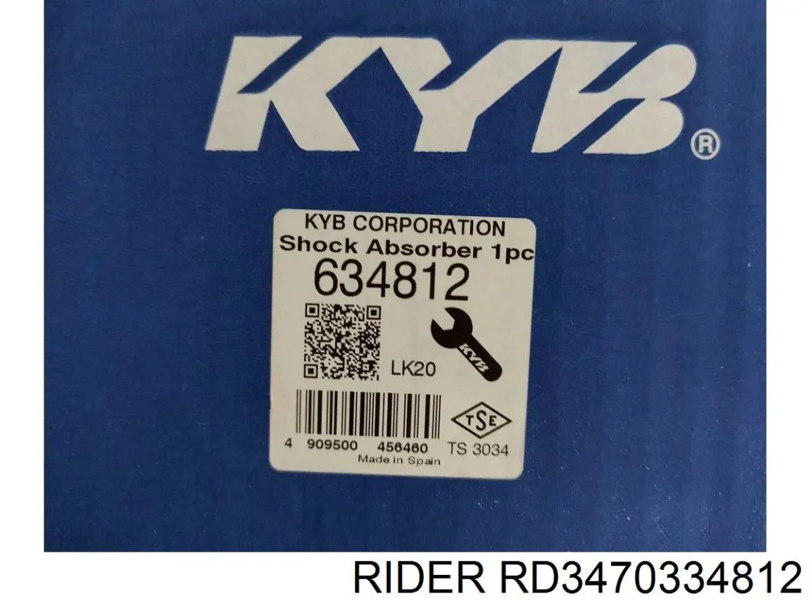 Стойка амортизатора передняя Rider RD3470334812 цена, от 34.39 USD