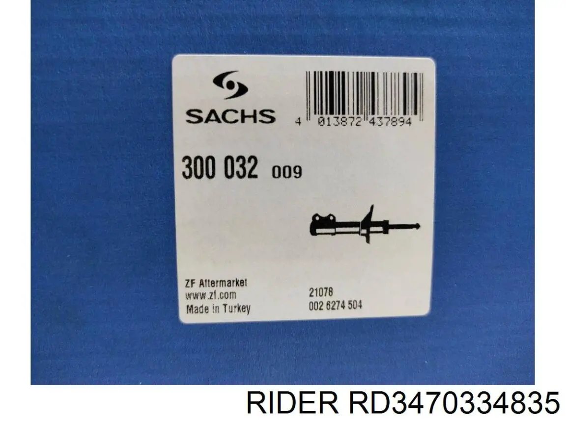 Амортизатор передний RD3470334835 Rider