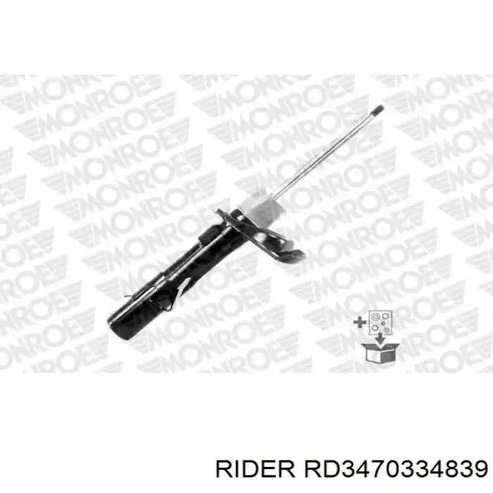 Амортизатор передней подвески левой Rider RD3470334839 цена, от 34.45 USD