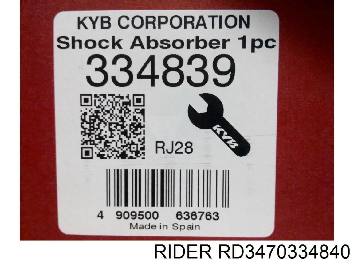 Купить RD3470334840 Rider Амортизатор подвески передний левый