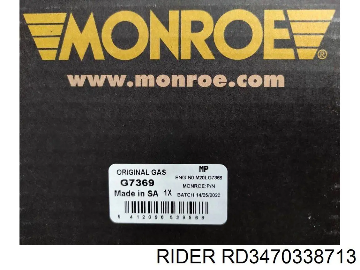 RD3470338713 Rider Стойка передняя