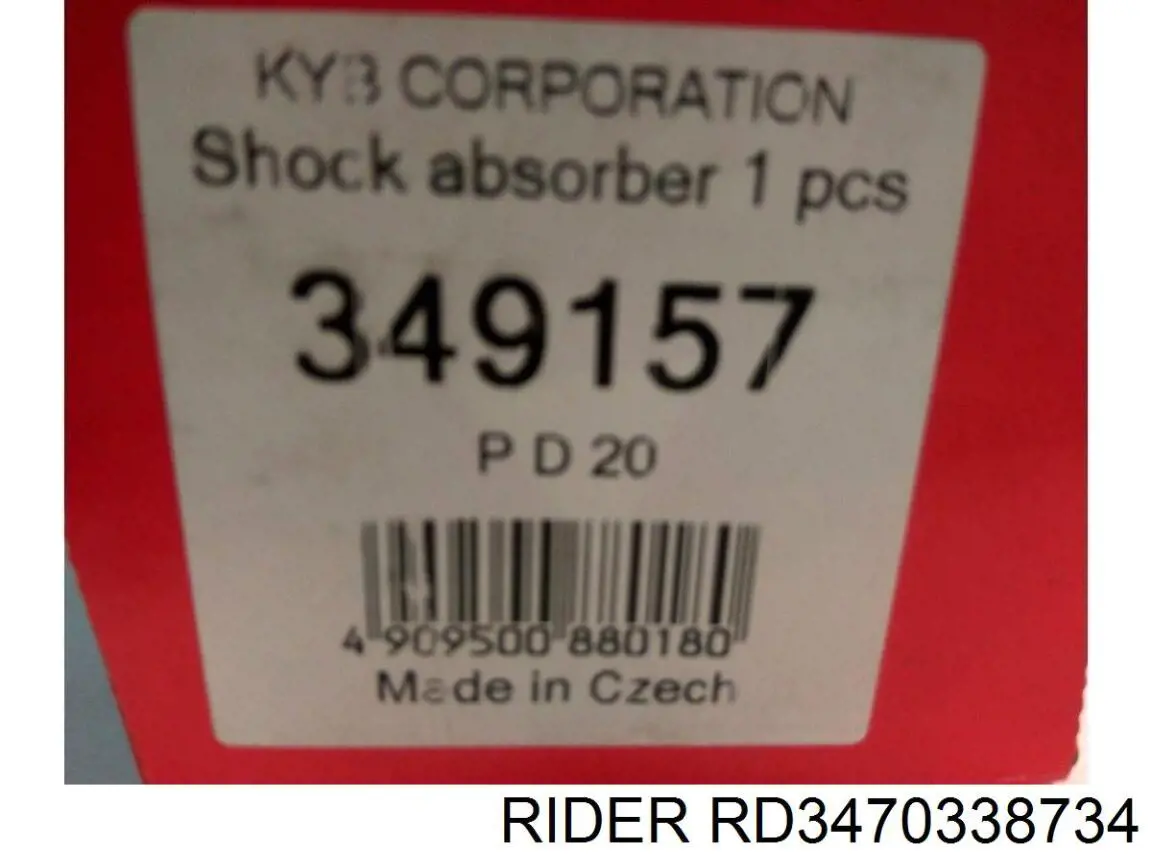 Амортизатор передней подвески левой Rider RD3470338734 цена, от 36.61 USD