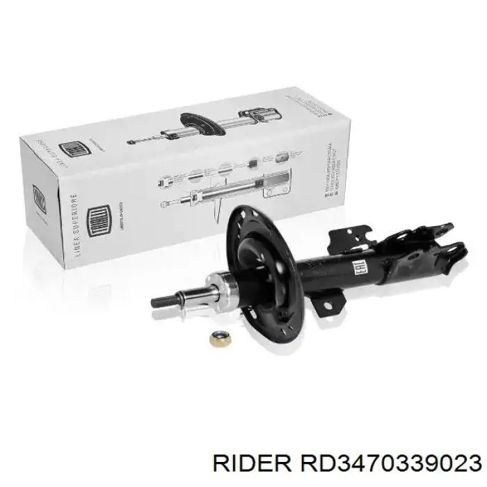 Амортизатор подвески передний левый Rider RD3470339023 цена, от 38.86 USD