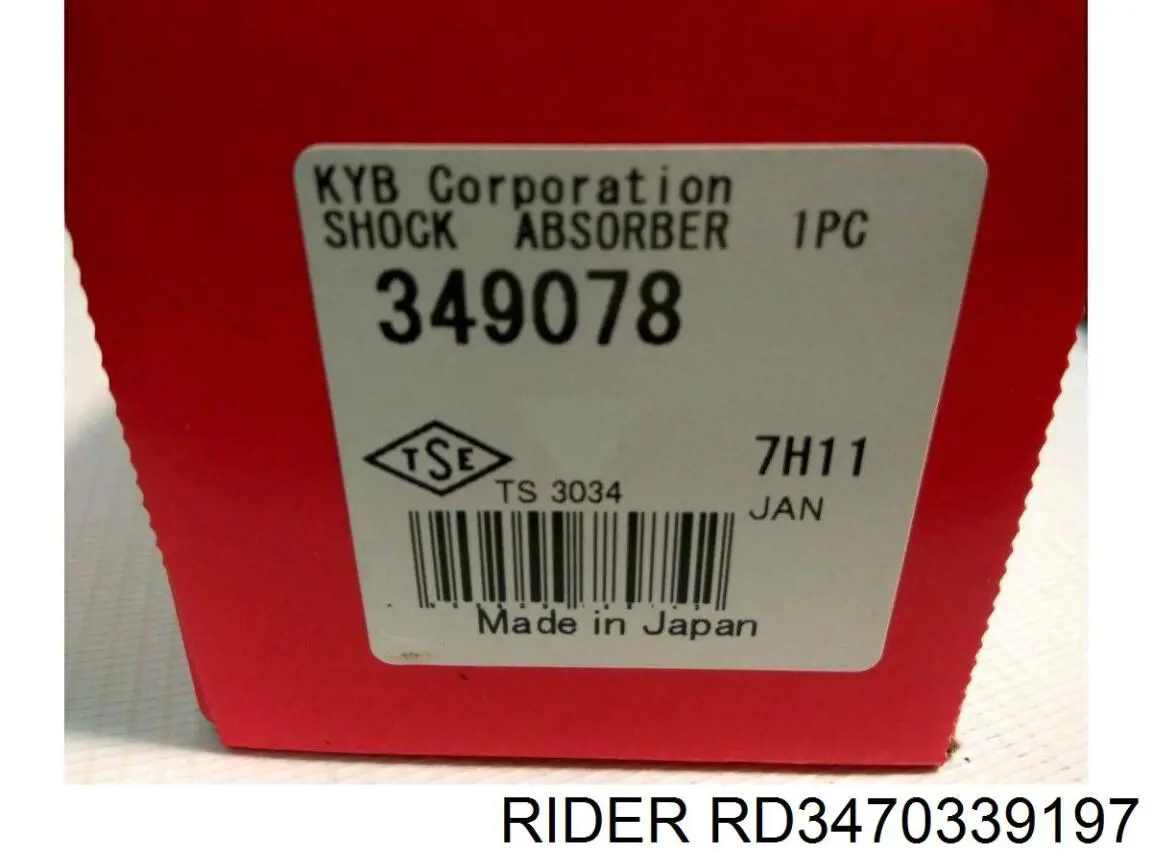 Купить RD3470339197 Rider Амортизатор подвески передний левый