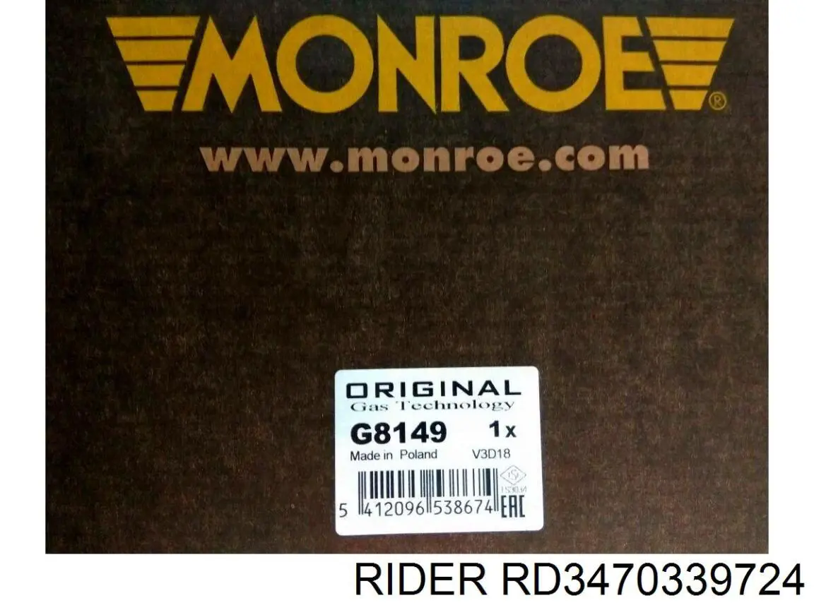 Купить RD3470339724 Rider Амортизатор передней подвески