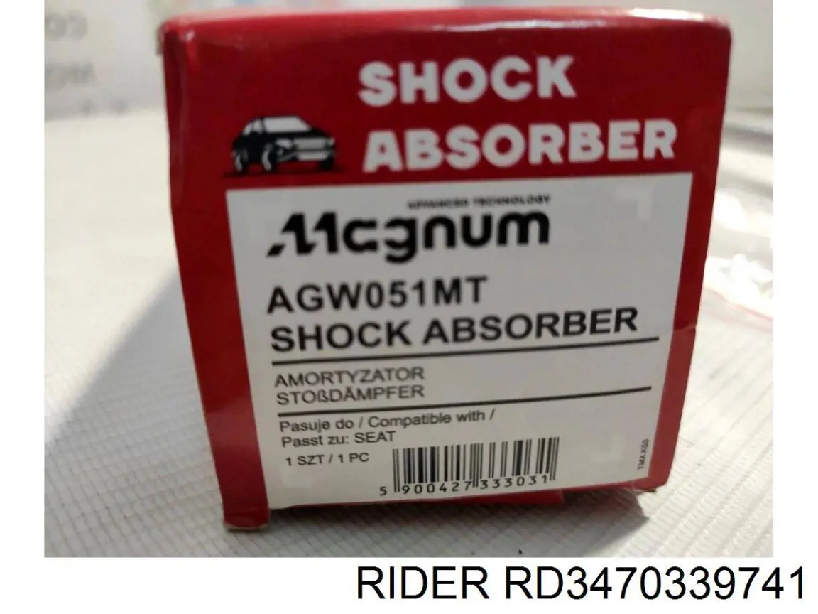 Амортизаторы передние Rider RD3470339741