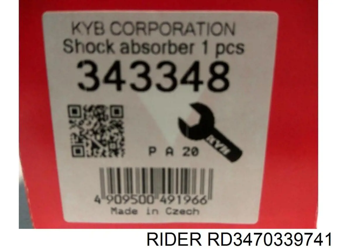 Стойка амортизатора передняя Rider RD3470339741 цена, от 62.75 USD