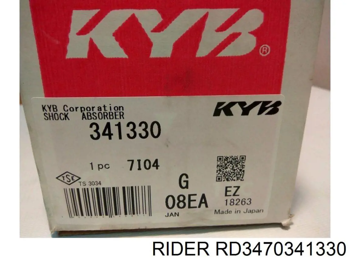 Амортизатор передний RD3470341330 Rider