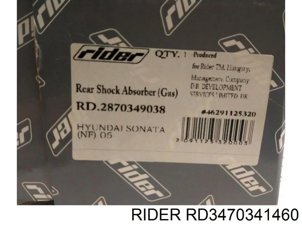 Купить RD3470341460 Rider Амортизатор передней подвески