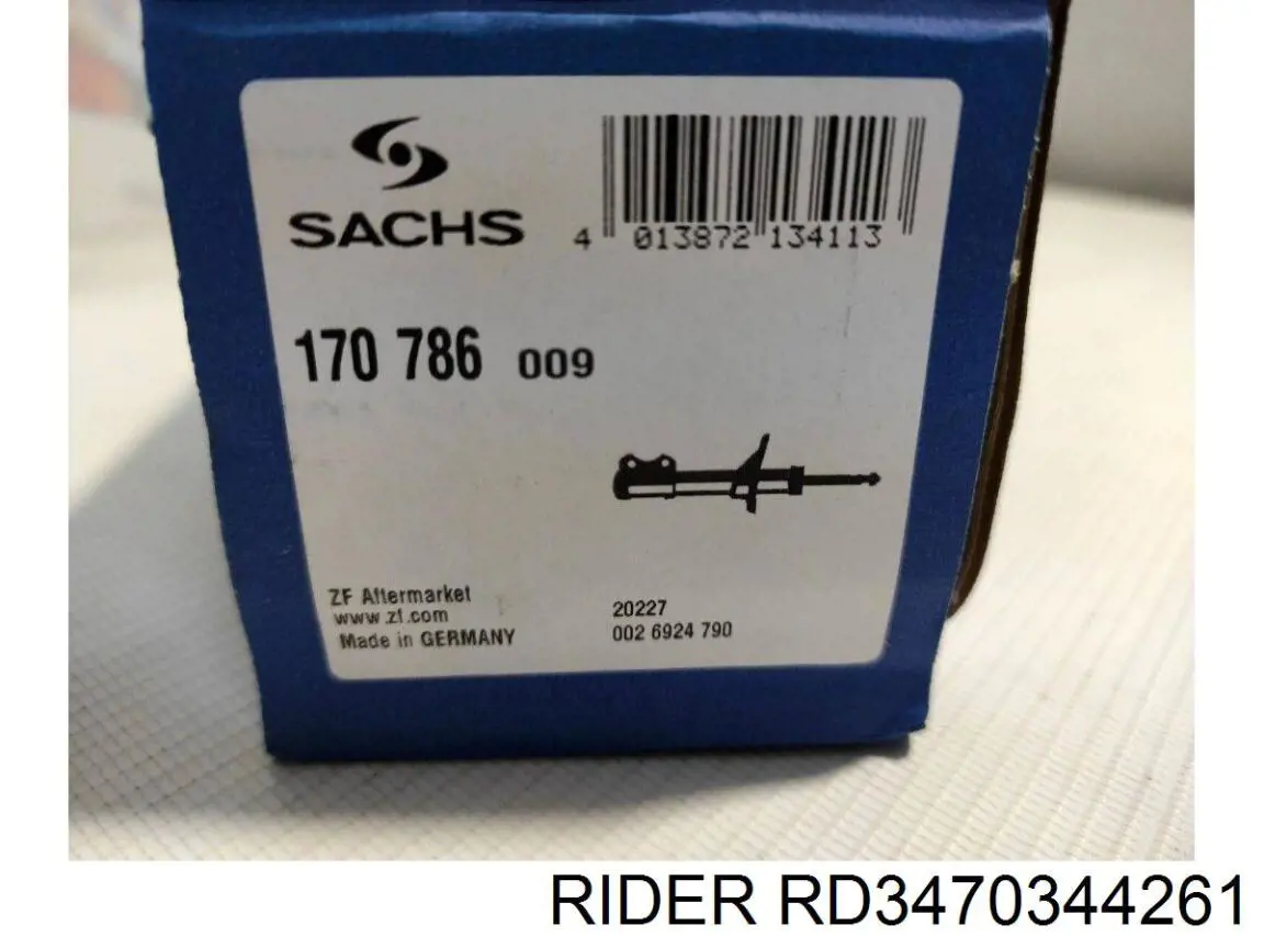 Стойка амортизатора передняя Rider RD3470344261 цена, от 21.27 USD