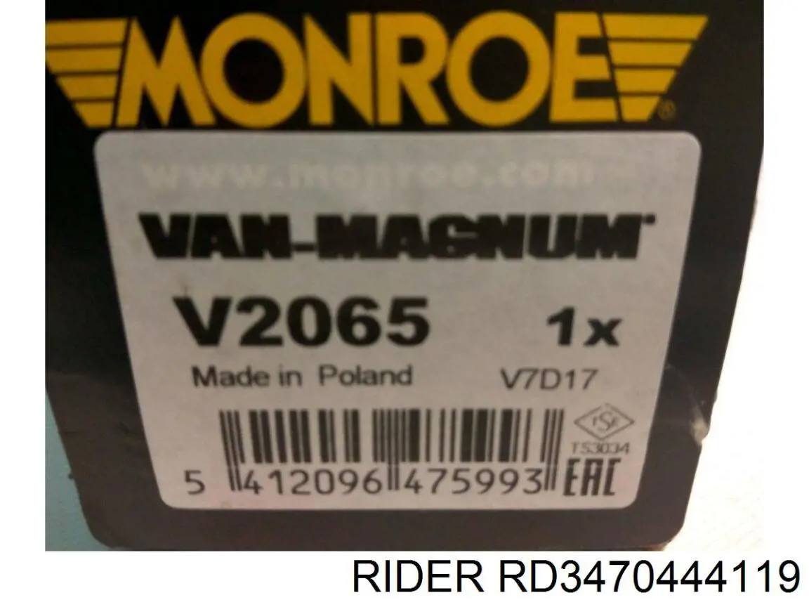 Купить RD3470444119 Rider Амортизатор передней подвески