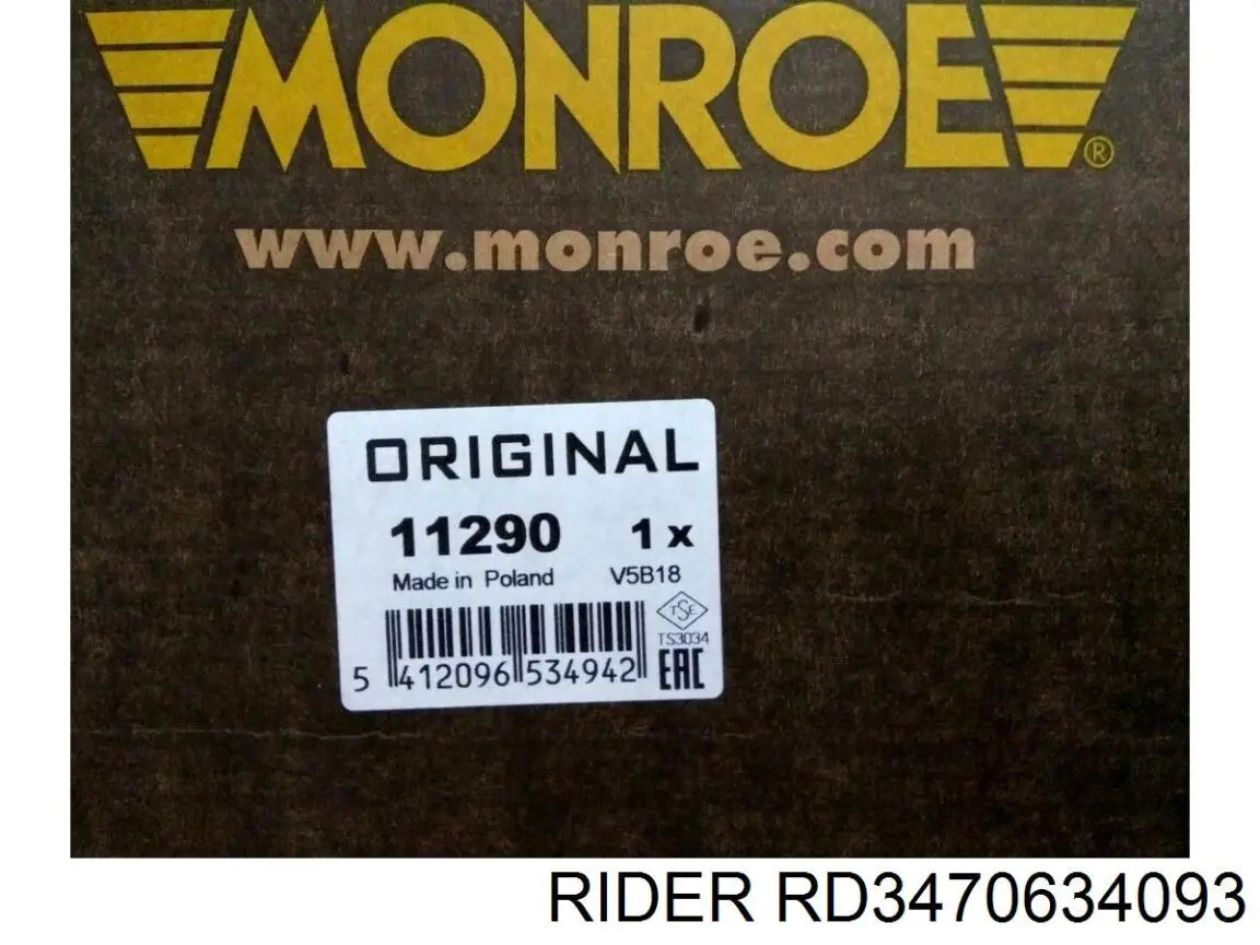 Купить RD3470634093 Rider Амортизатор подвески передний правый