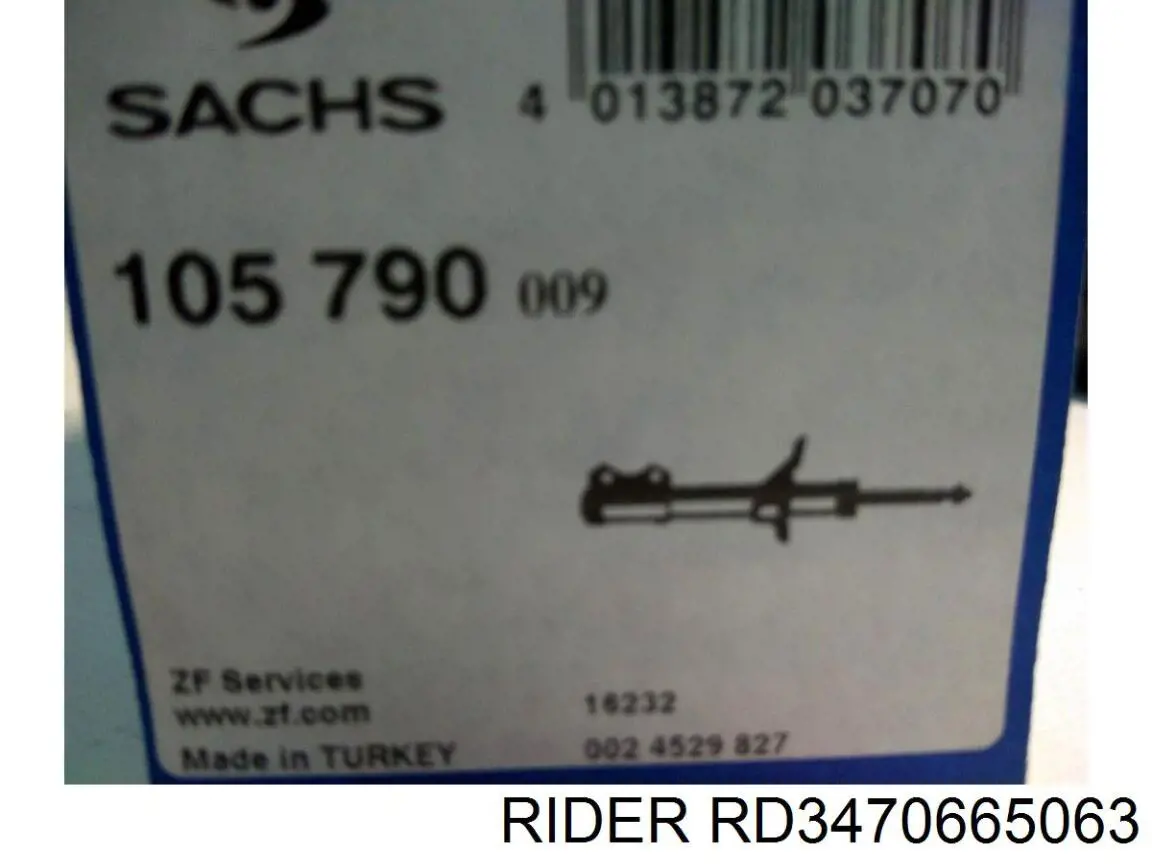 Амортизатор передний RD3470665063 Rider