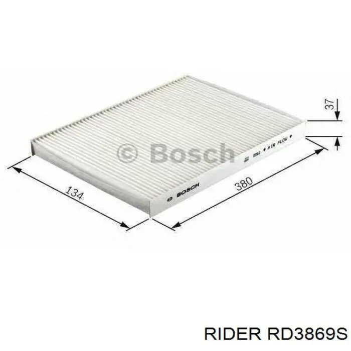 Фильтр салона RD3869S Rider