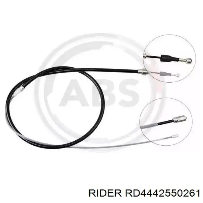Задний трос ручника RD4442550261 Rider