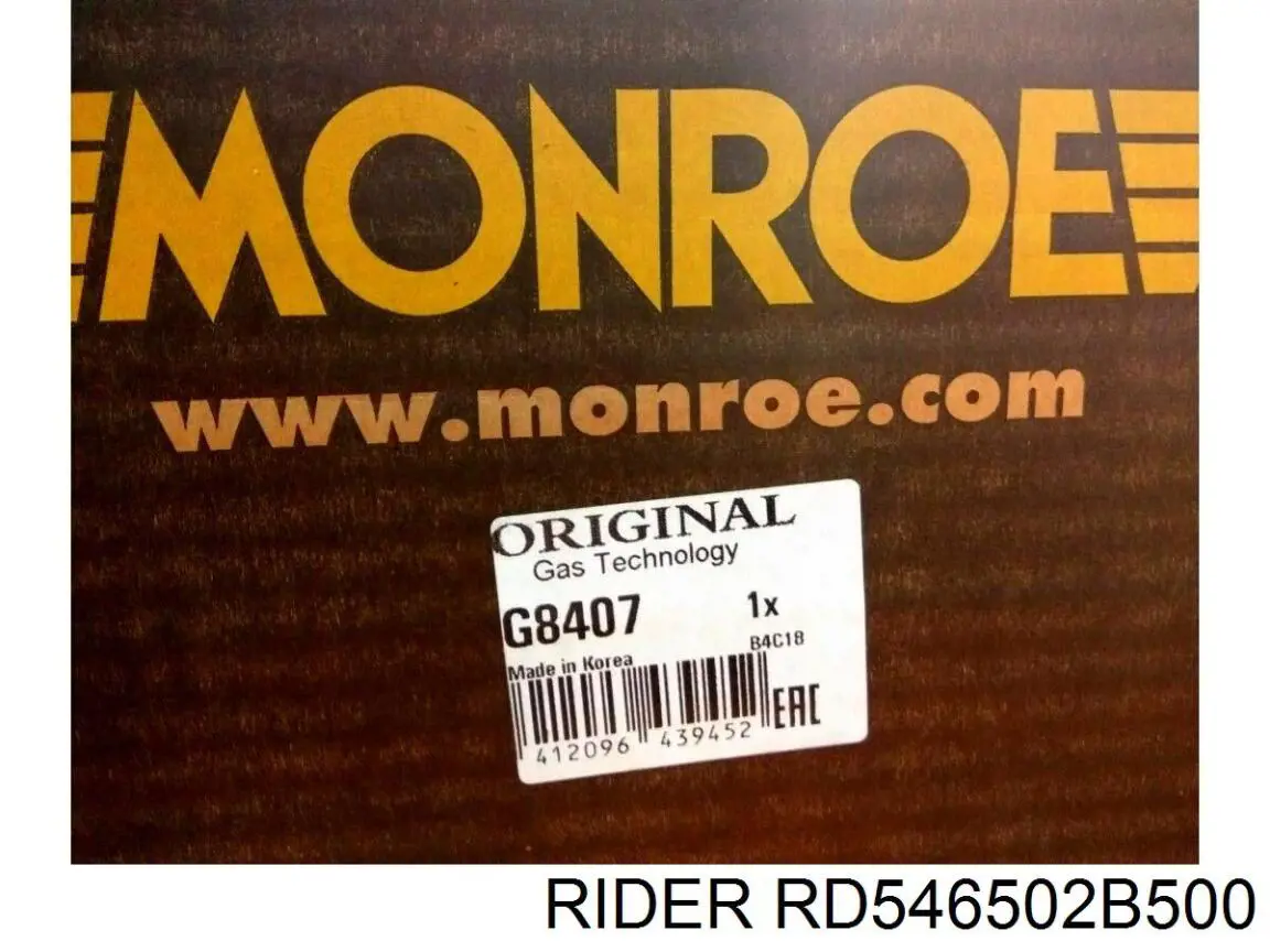 Амортизатор передней подвески левой Rider RD546502B500 цена, от 75.52 USD
