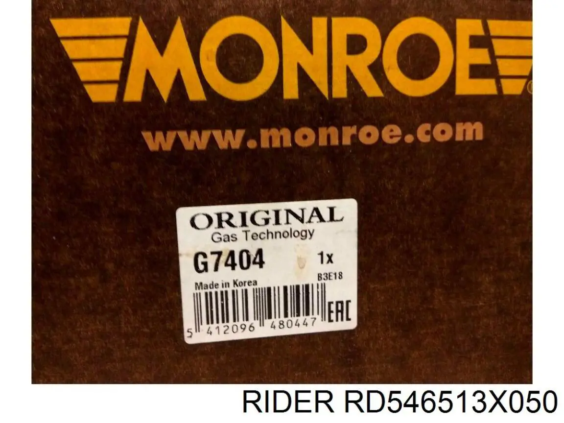 Амортизатор передний левый RD546513X050 Rider