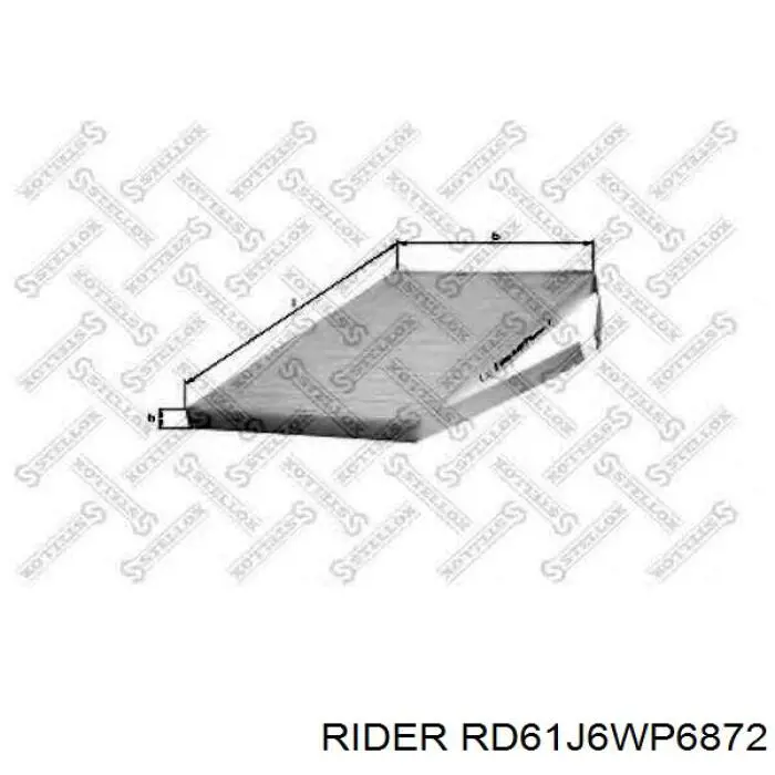Фильтр салона RD61J6WP6872 Rider
