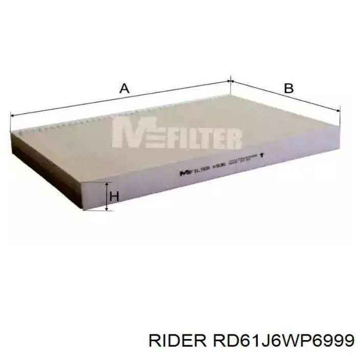 Фильтр салона RD61J6WP6999 Rider