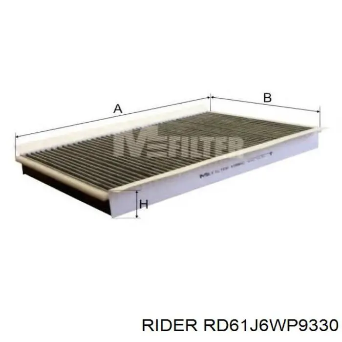 RD61J6WP9330 Rider Внутрисалонный фильтр