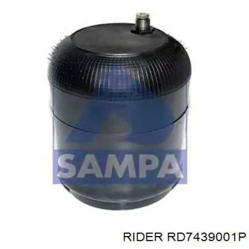 Купить RD7439001P Rider Пневмоподушка/пневморессора моста