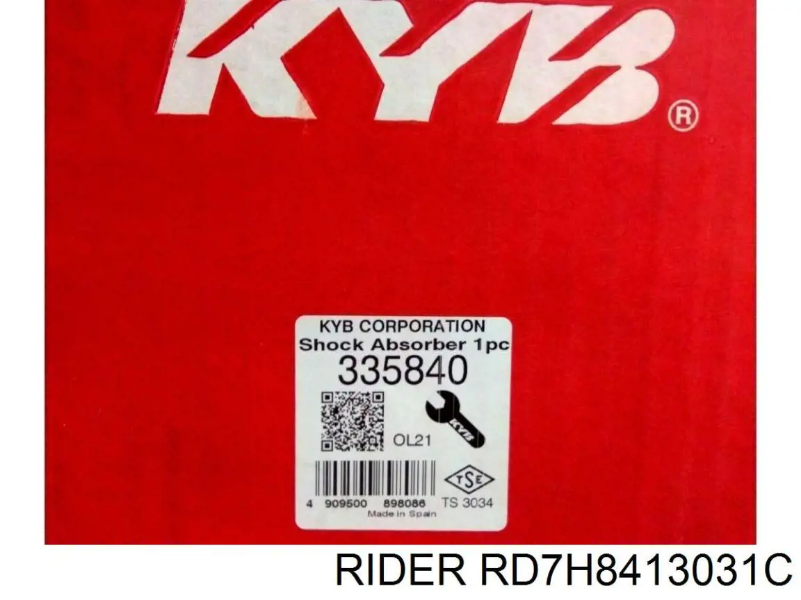 RD7H8413031C Rider Стойка передняя