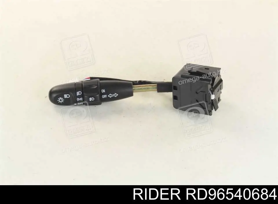 RD96540684 Rider comutador esquerdo instalado na coluna da direção