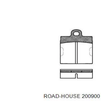 Передние тормозные колодки 200900 Road House