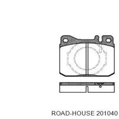 201040 Road House колодки тормозные передние дисковые