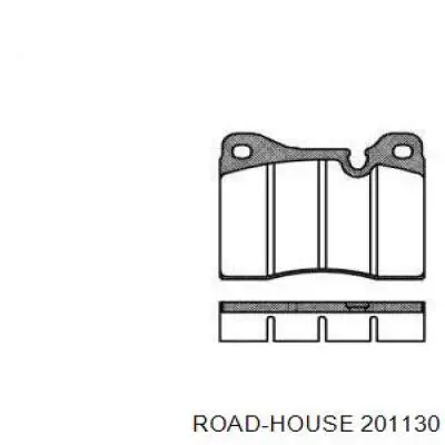 201130 Road House колодки тормозные передние дисковые
