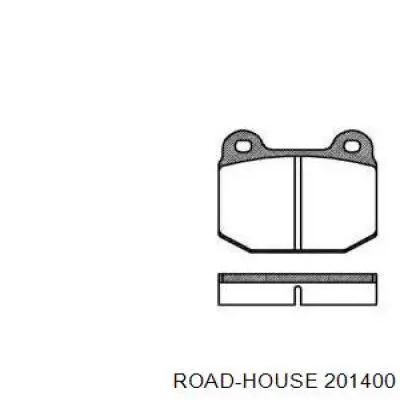 Передние тормозные колодки 201400 Road House